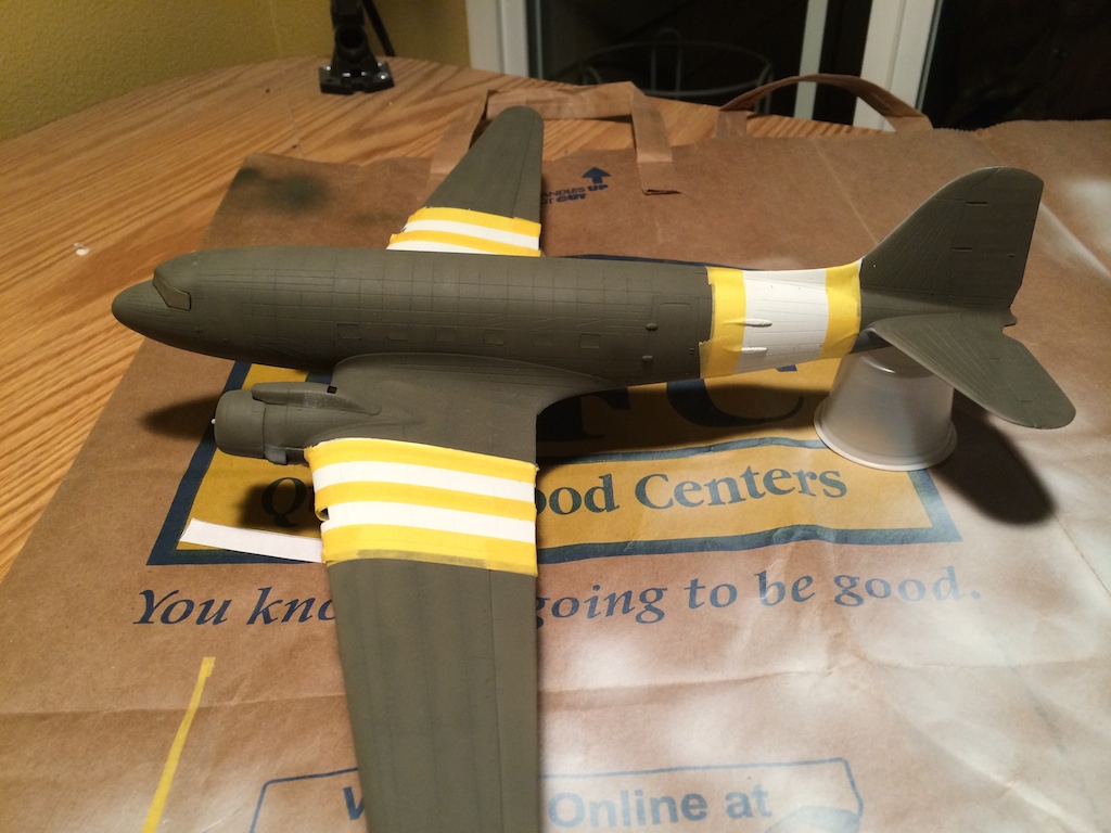 Invasion Stripes taking shape